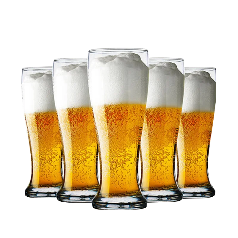 Home Bar Supplies - 2 STUKS Tarwebierbeker Weizen Glas Persoonlijkheid
