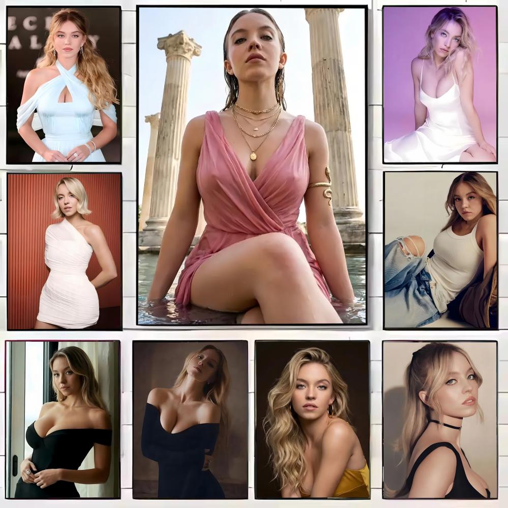 Home Bar Sydney - s-Sydney Sweeney Trendy_Actor Poster Stijlvolle decoratieve