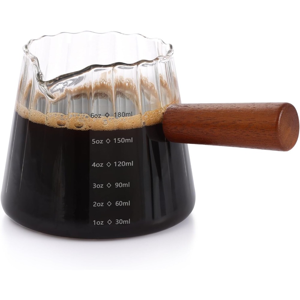 Home Barista - V-vormige espresso shotglazen 6 OZ met