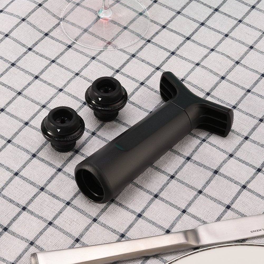 Wine Preservation Pump - Vacuümpomp voor wijnbehoud met stop, wijnstopper,