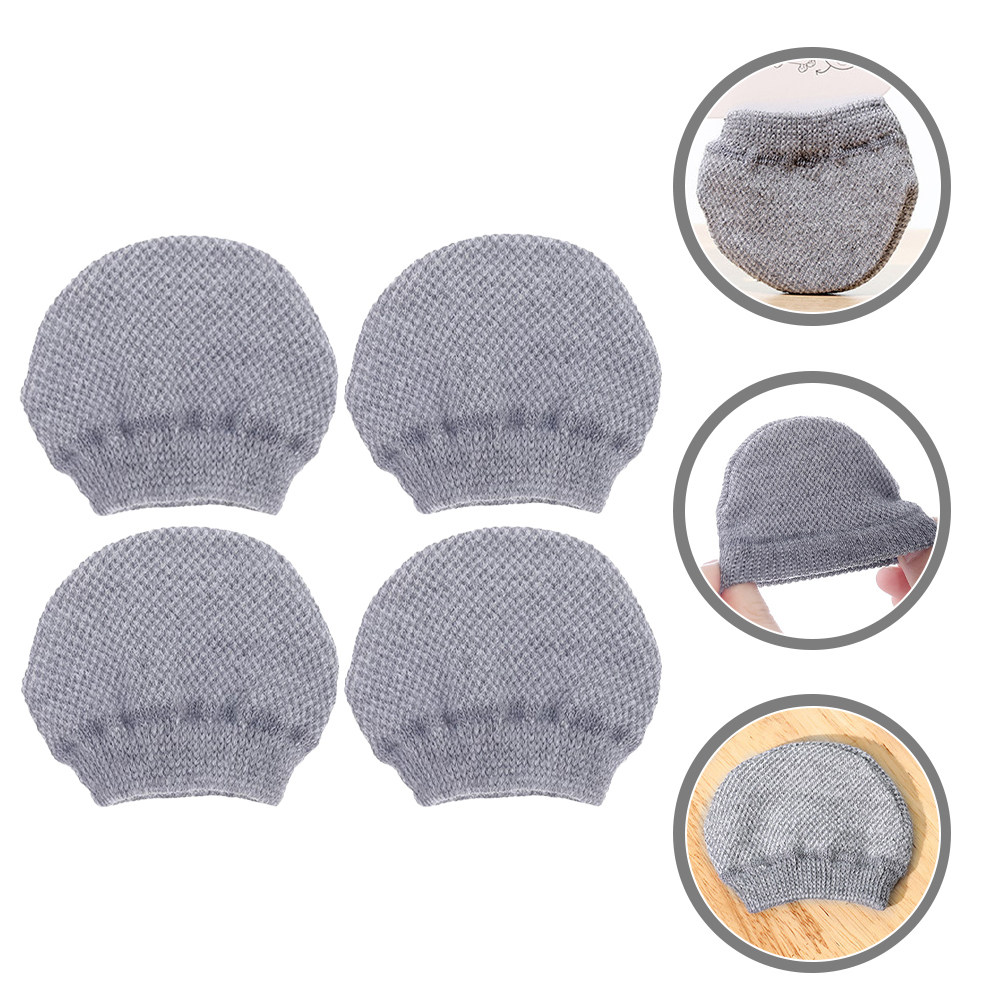 Home Bar Stools - 4 stuks flexibele stoelpootmouwen vloerbeschermerpads voor