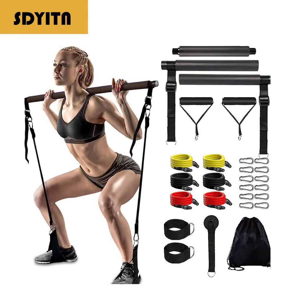 Home Bar Word - Draagbare Pilates-bar voor thuistrainingen, krachttraining en