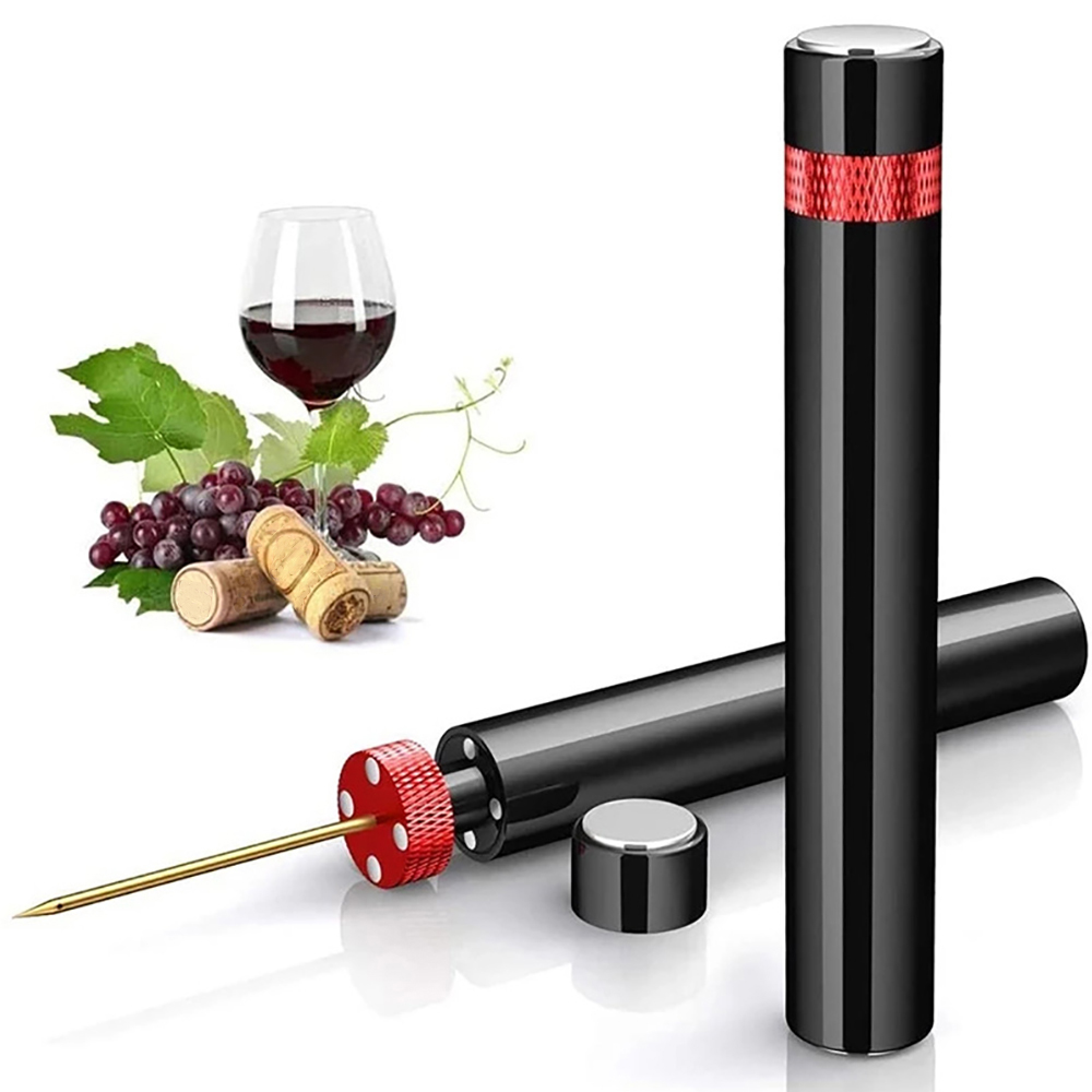 Wine Preservation Pump - Draagbare Luchtpomp Wijnflesopener Veilig Roestvrij Stalen