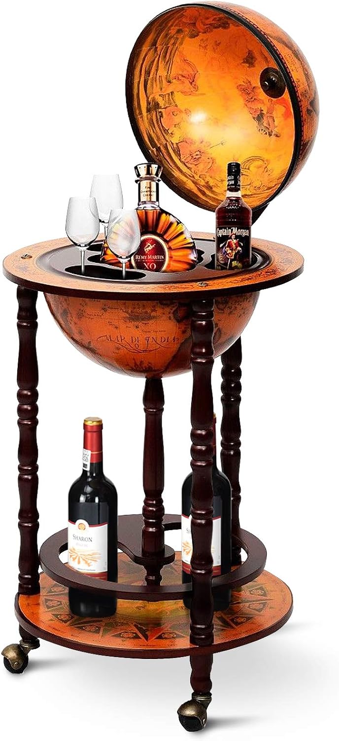 Home Bar And Cabinet - Globe Bar Cart Liquor Bar Kast