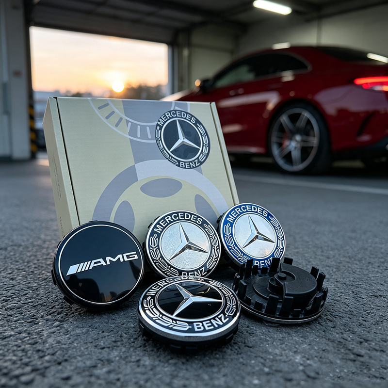Speed Pourer Cap - Drijvende draaiende wielnaafdoppen voor Mercedes Benz