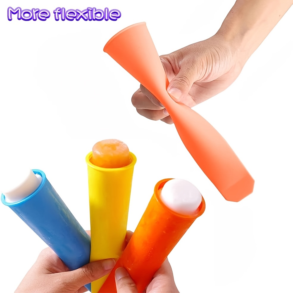 Citrus Juicer Bar - 6 stuks herbruikbare siliconen ijslollyvormen met