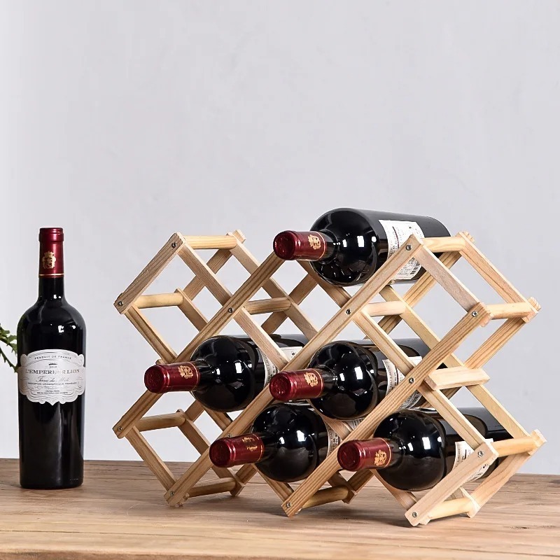Home Bar Shelves - Stapelbare wijnopslagplanken 3, 5, 6, 10