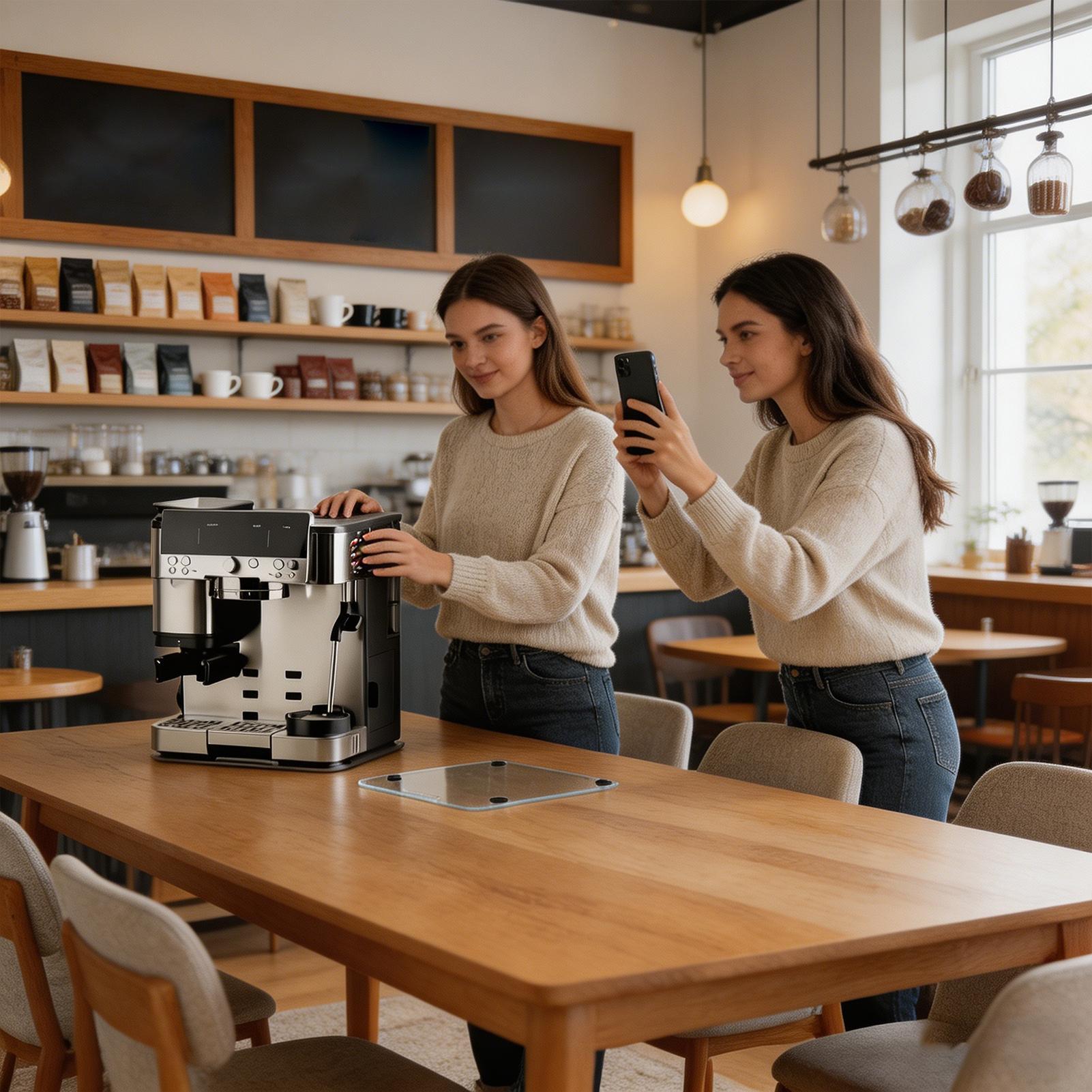 Home Bar And Counter - Apparaat-schuiflade Stille rollende aanrechtbescherming Schuifbare koffieplank