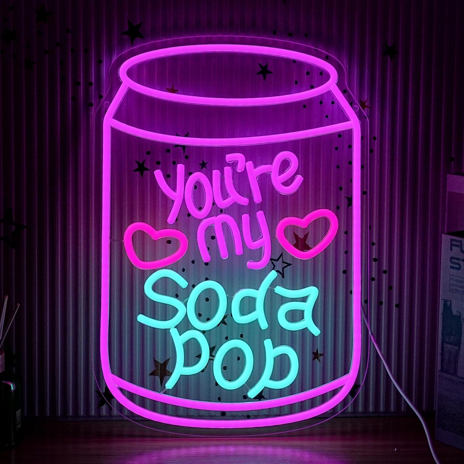 Home Bar Signs - Romantische Neon Lichtreclame Dimbare LED-lamp met