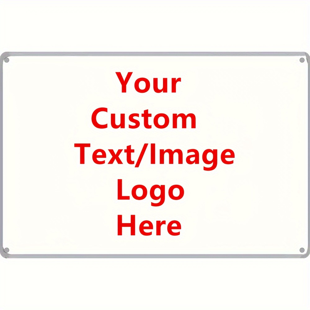 Home Bar Signs - 1pc Aangepaste aluminium tinnen bord 8x12in