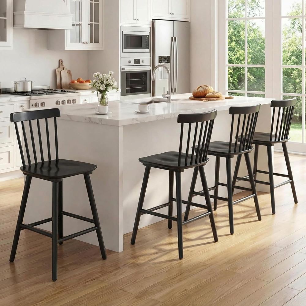 Home Bar Stools - Set van 4, 26 cm hoge