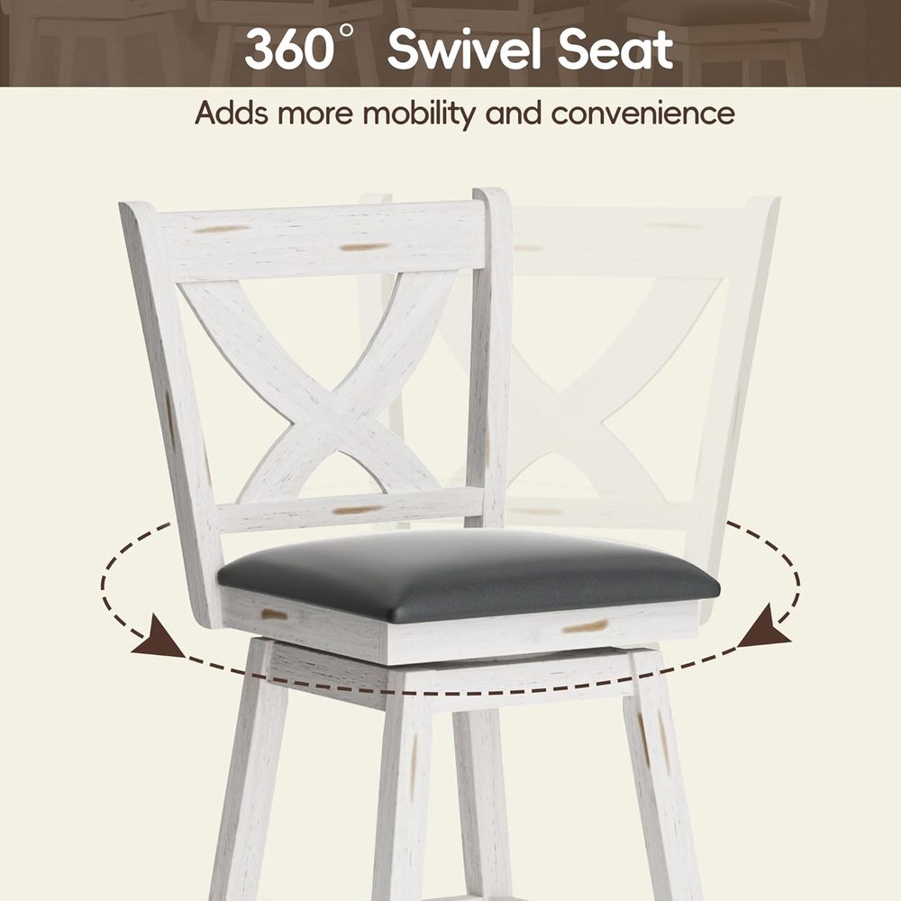 Draaibare barkrukken set van 2 - Home Bar Stools recensie en prijs