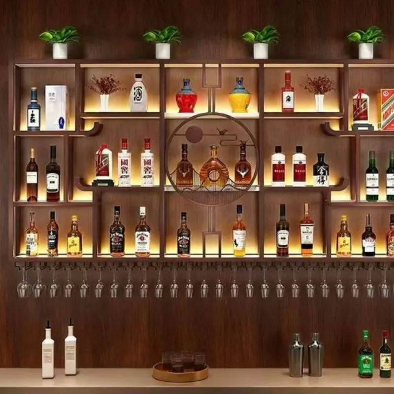 Industriële smeedijzeren wandg - Home Bar And Cabinet recensie en prijs