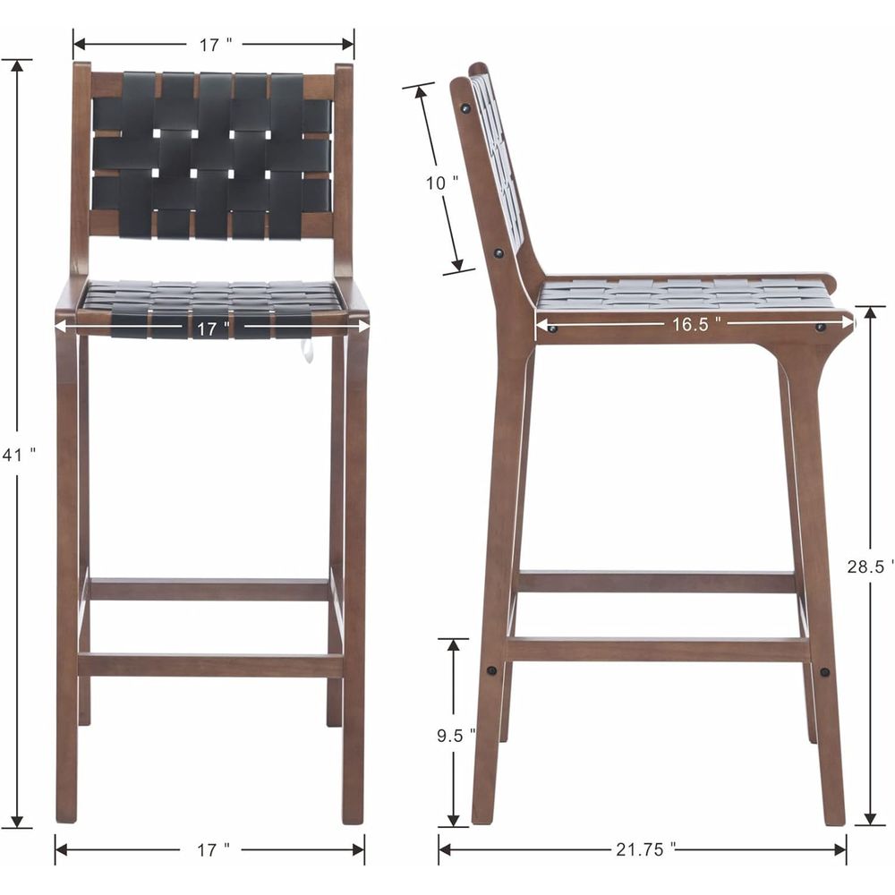 Set van 2 houten barkrukken, s - Home Bar Stools recensie en prijs