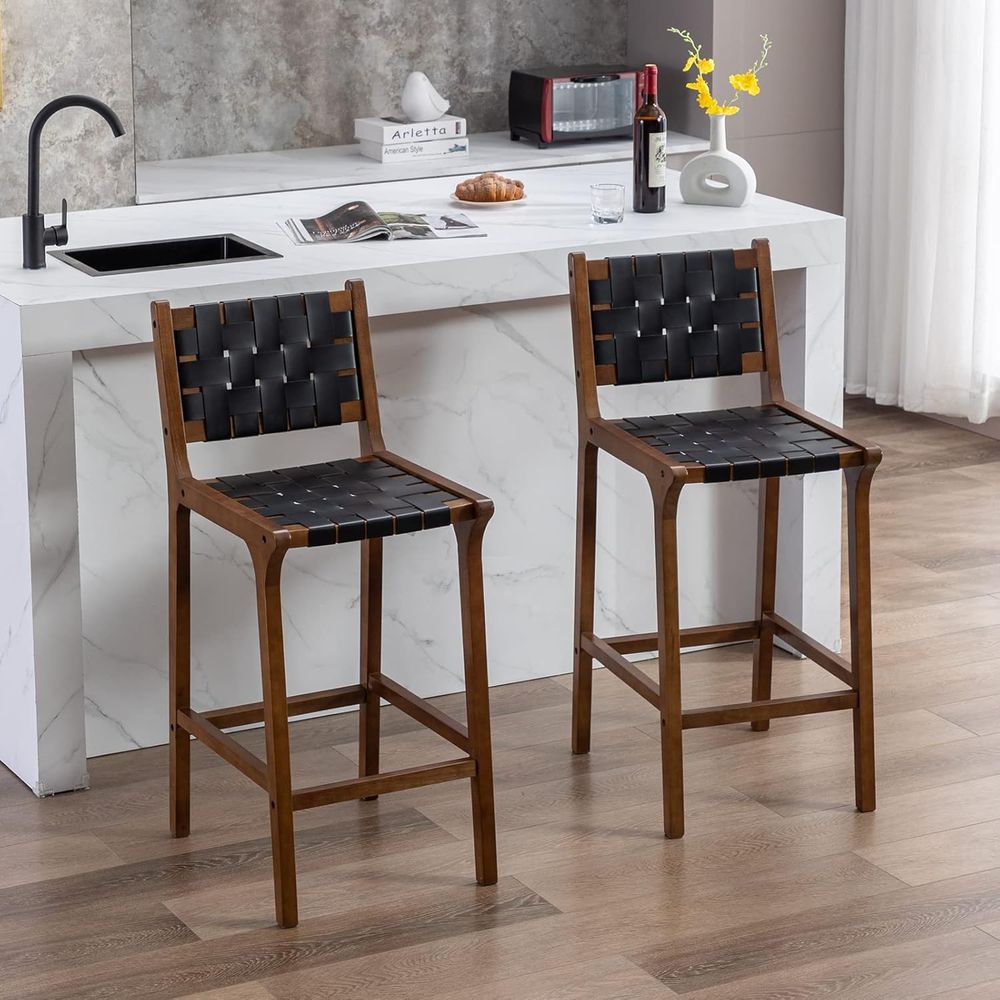 Set van 2 houten barkrukken, s - Home Bar Stools recensie en prijs