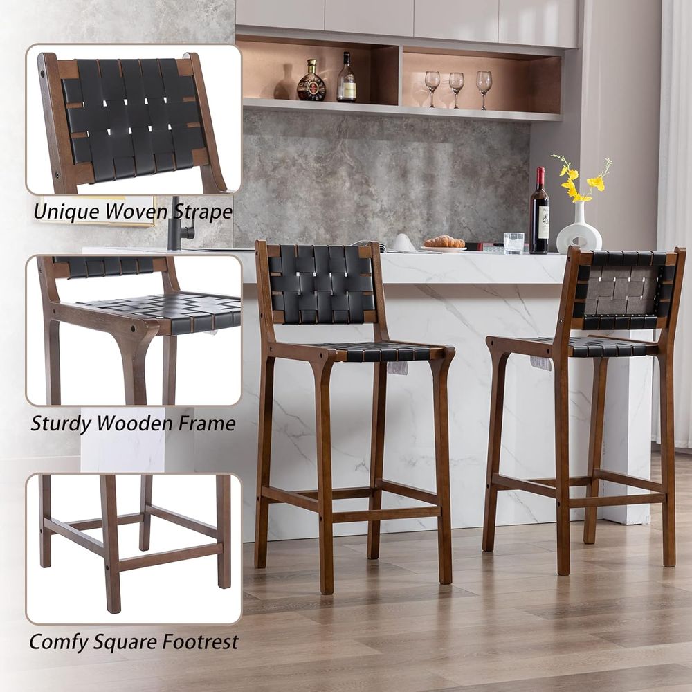 Set van 2 houten barkrukken, s - Home Bar Stools recensie en prijs