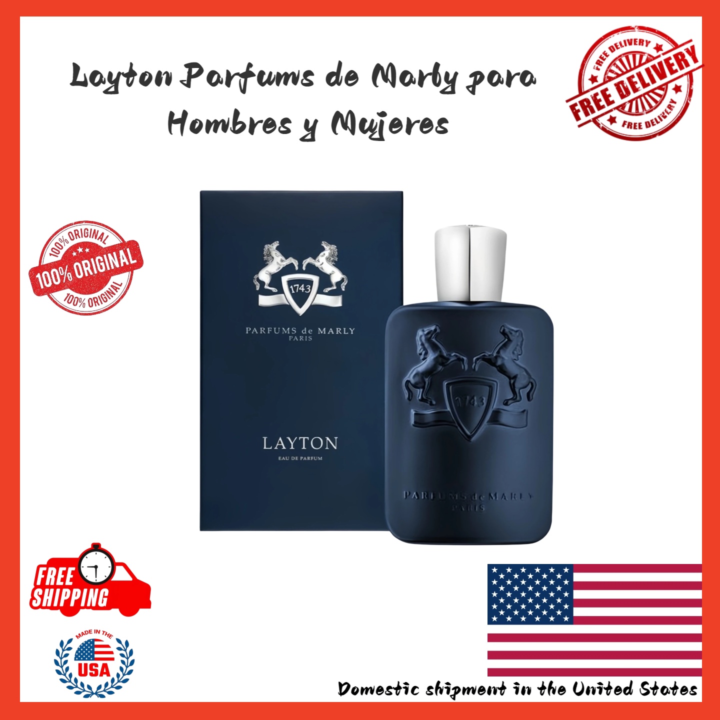 Parfums De Marly Layton 4.2oz  - Home Bar Accessories recensie en prijs