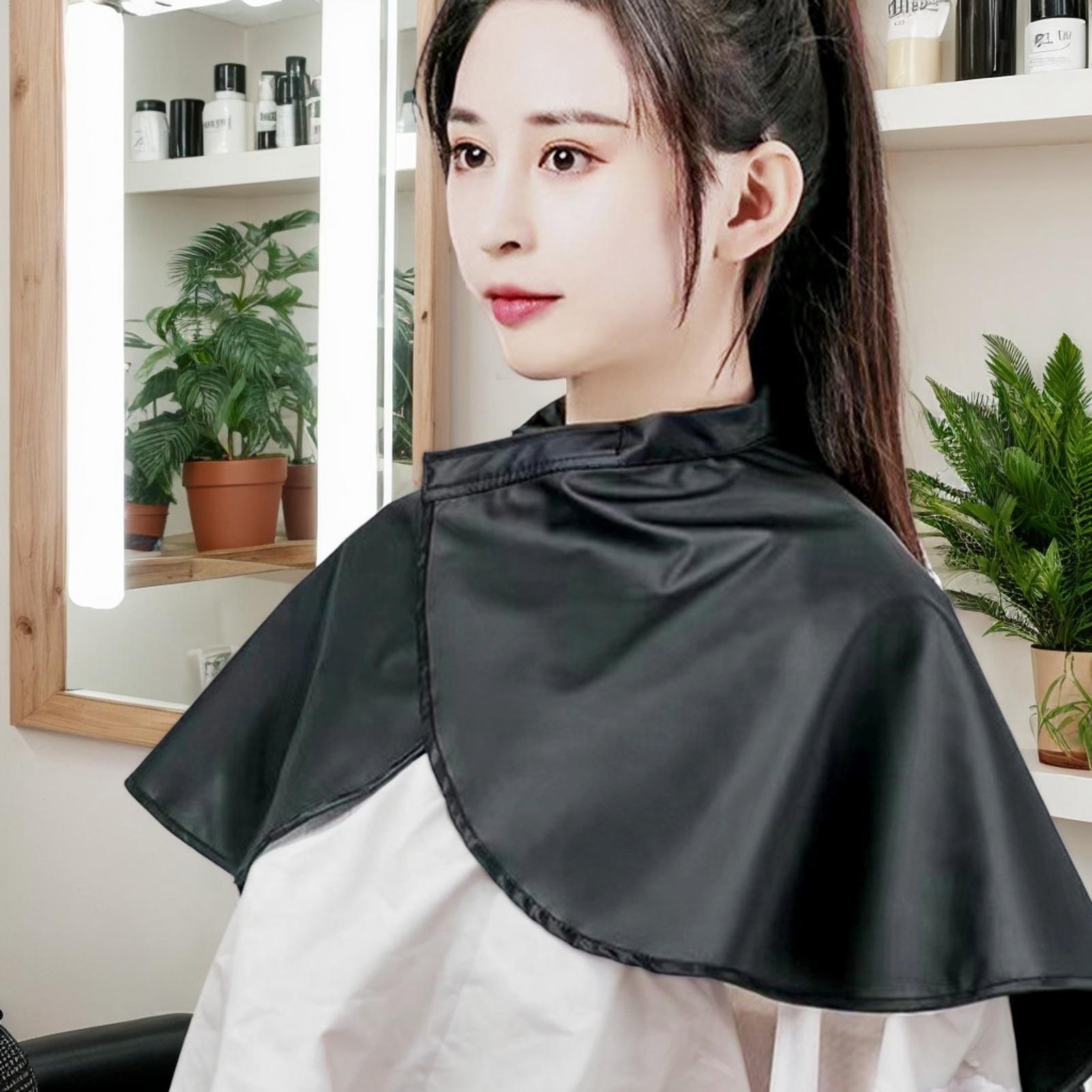 Zwarte korte vierkante waterdi - Home Barber recensie en prijs