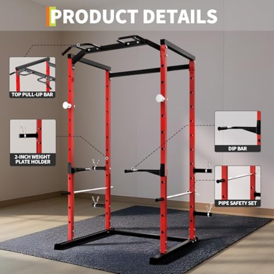 Zware Power Cage met Pull-Up B - Home Bar And Gym recensie en prijs