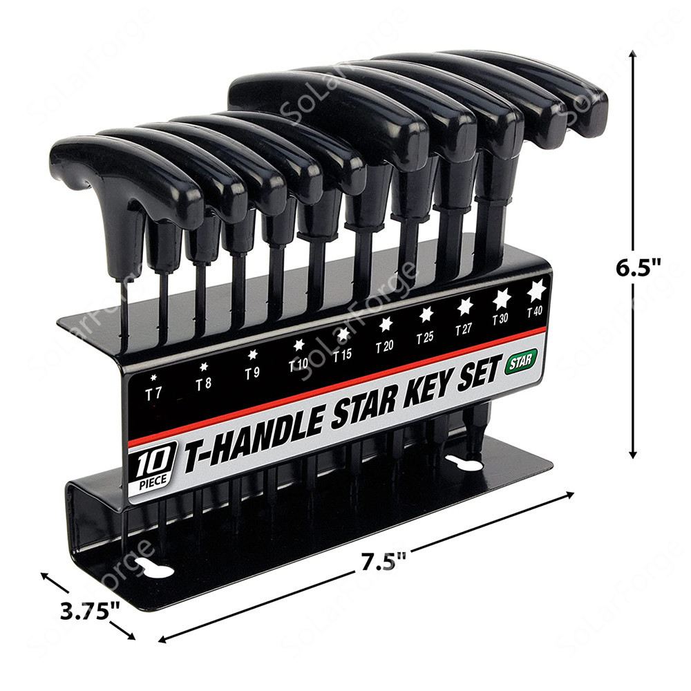 10-delige metrische of inch T- - Home Bar Supplies recensie en prijs