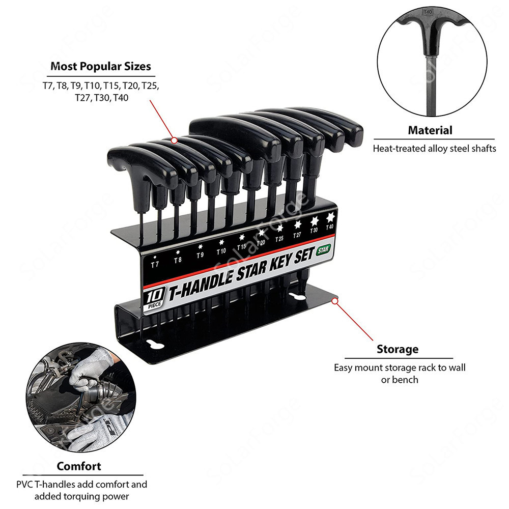 10-delige metrische of inch T- - Home Bar Supplies recensie en prijs
