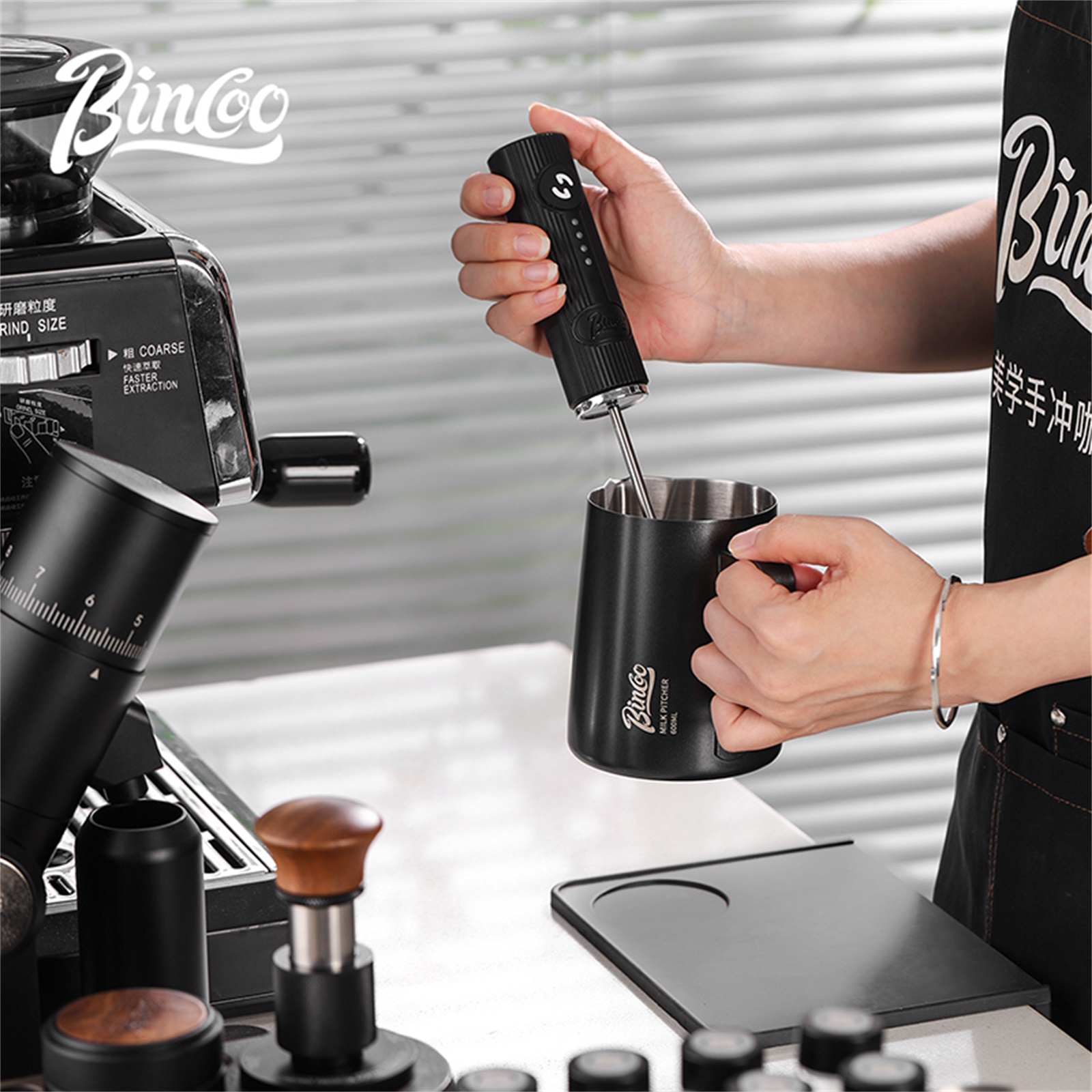 Bincoo Professionele Elektrisc - Home Barista recensie en prijs