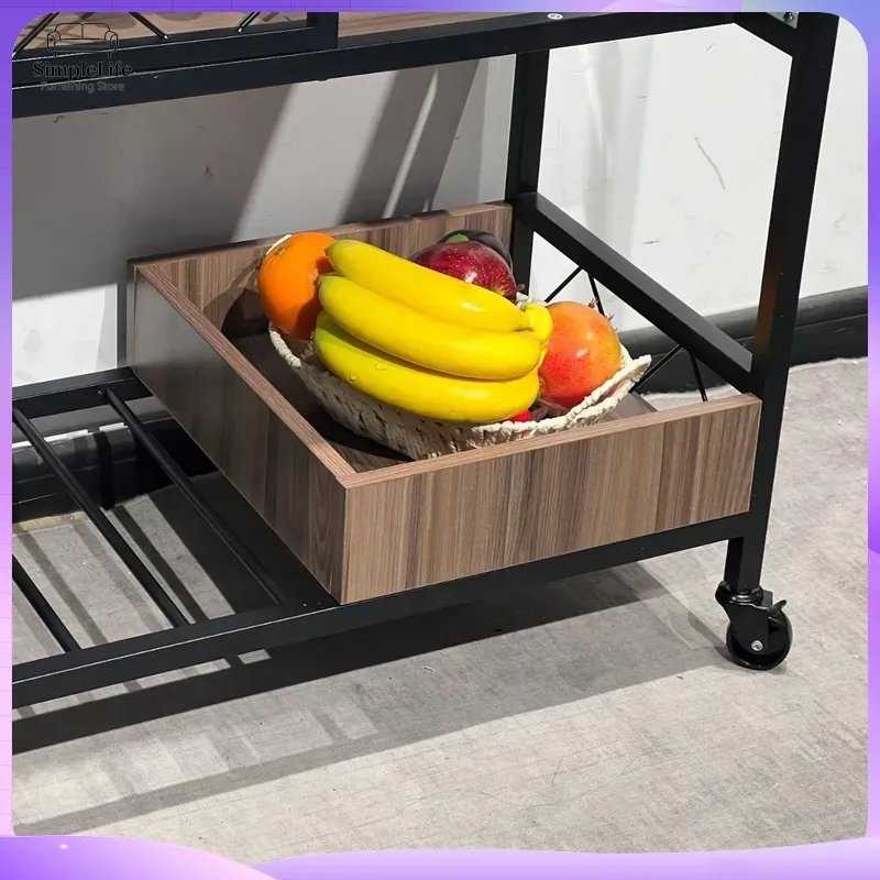 Multifunctionele keukenkar met - Home Bar Shelves recensie en prijs