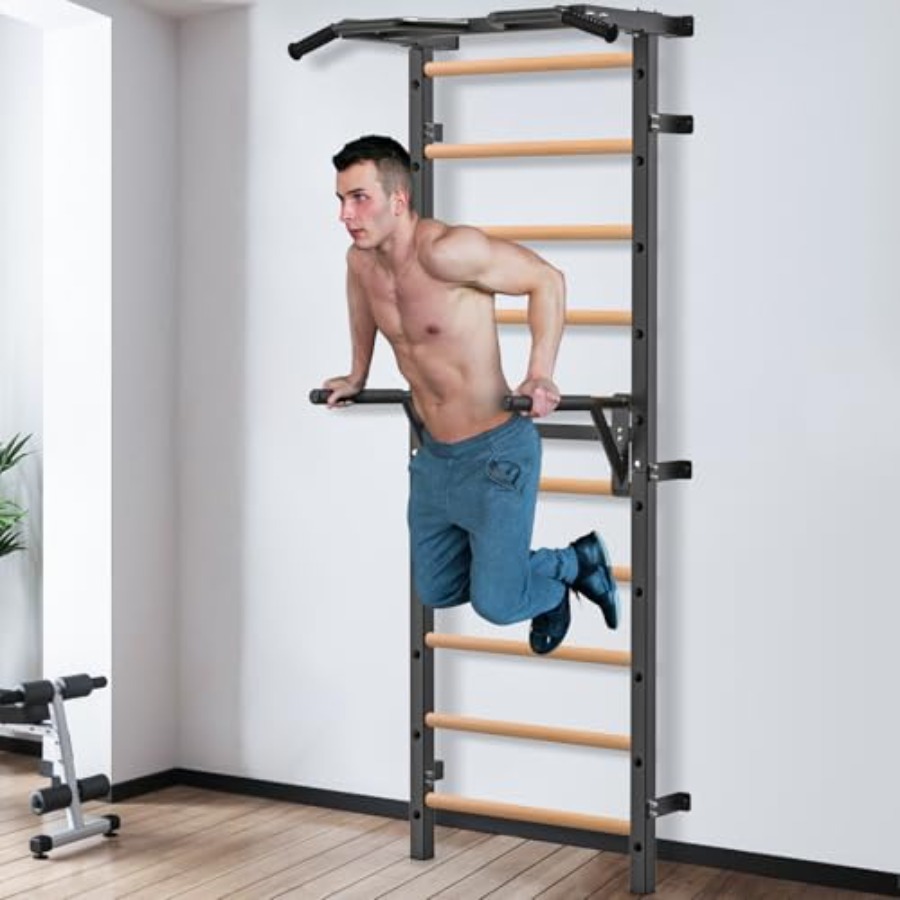 Wandgemonteerde gymnastiekladd - Home Bar And Gym recensie en prijs