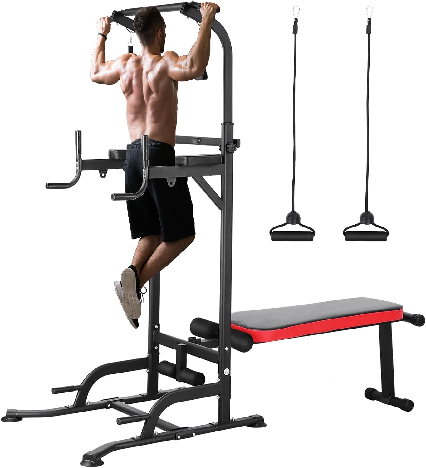 Krachttoren met bank, pull-up  - Home Bar And Gym recensie en prijs