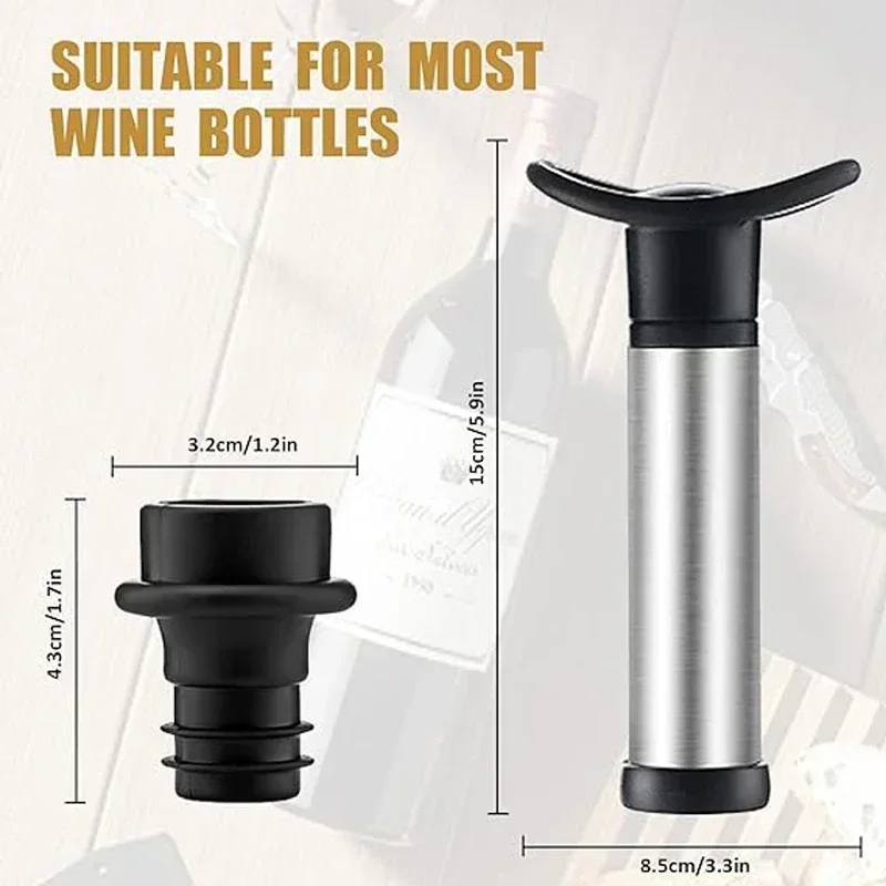Vacuüm Wijnpompkit Met Wijnfol - Wine Preservation Pump recensie en prijs