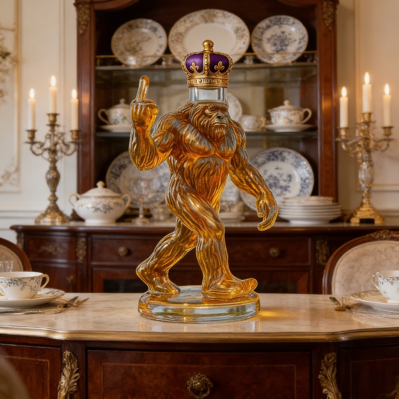 Grappige Bigfoot Crown Whisky  - Home Bargains recensie en prijs