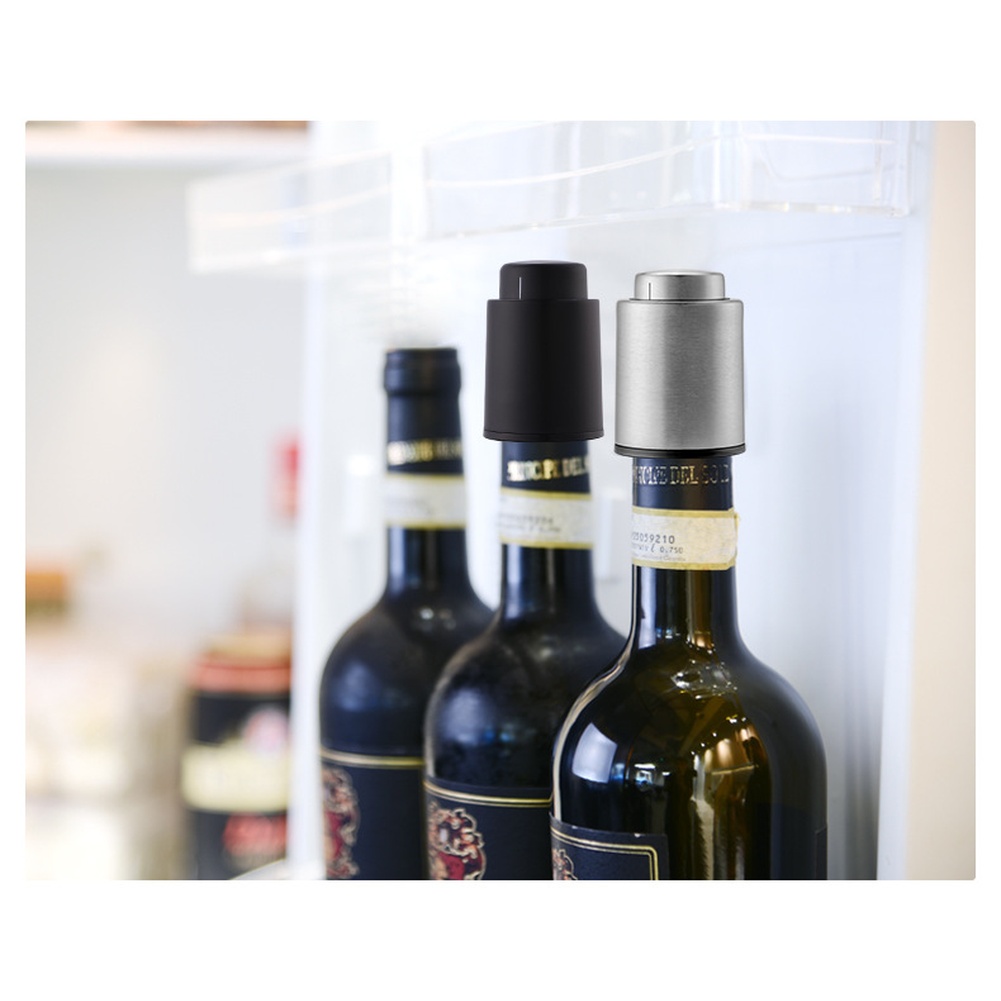 Presstype ABS wijnstopper met  - Wine Preservation Pump recensie en prijs