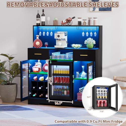Minikoelkast met opbergruimte, - Home Bar And Fridge recensie en prijs