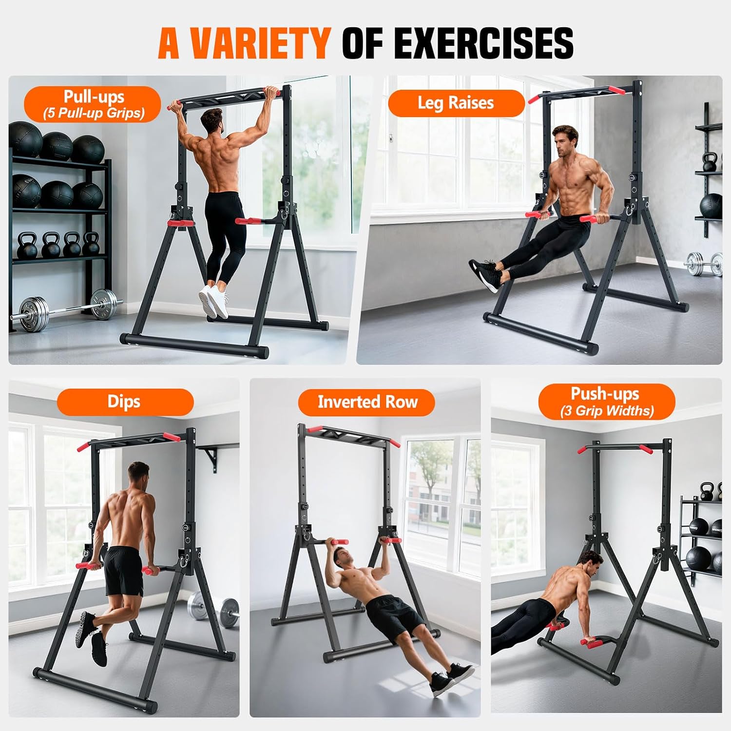 Opvouwbare Power Tower Dip Sta - Home Bar And Gym recensie en prijs