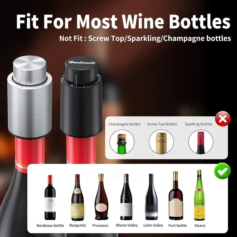 Wijnflessenstoppers Vacuüm wij - Wine Preservation Pump recensie en prijs