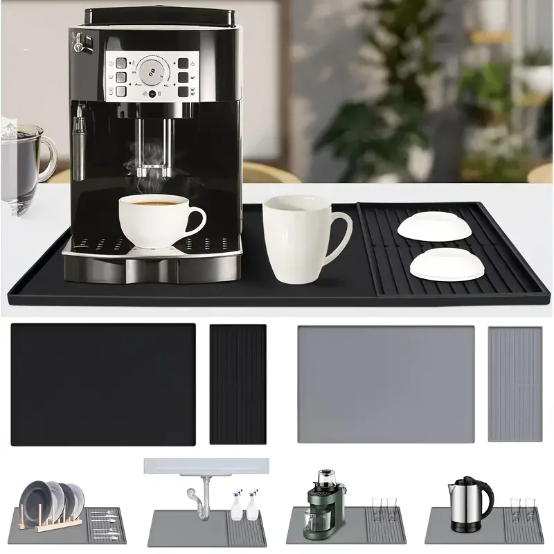 2-in-1 siliconen koffiebarmat  - Home Bar And Counter recensie en prijs