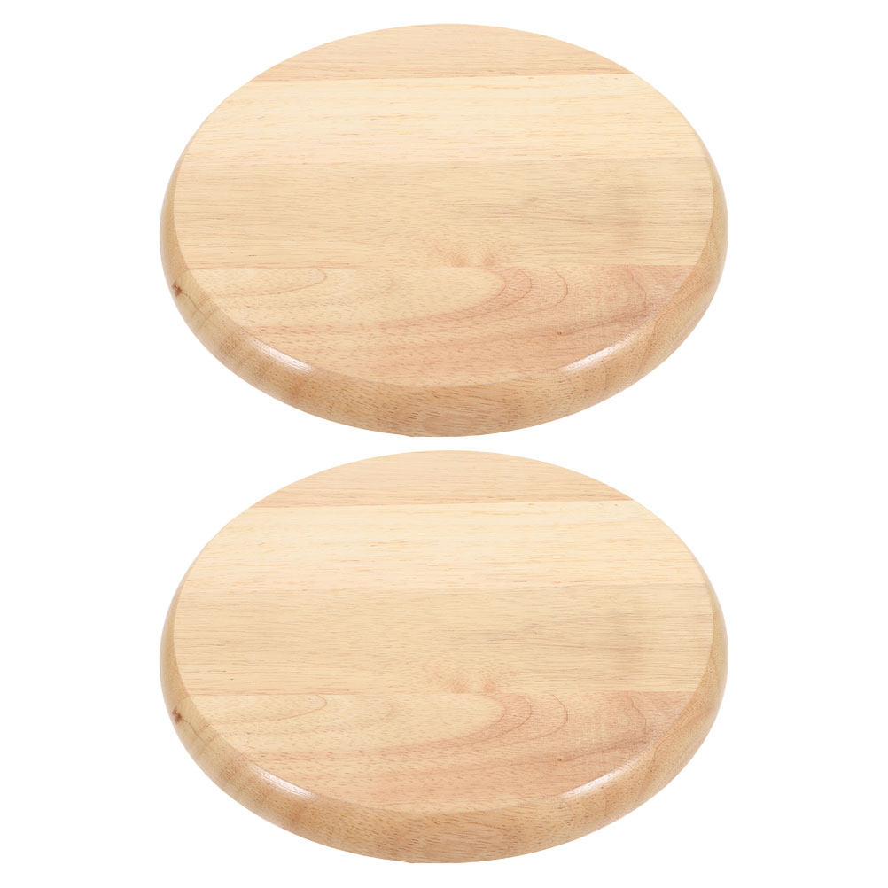 2 stuks ronde massief houten k - Home Bar Stools recensie en prijs