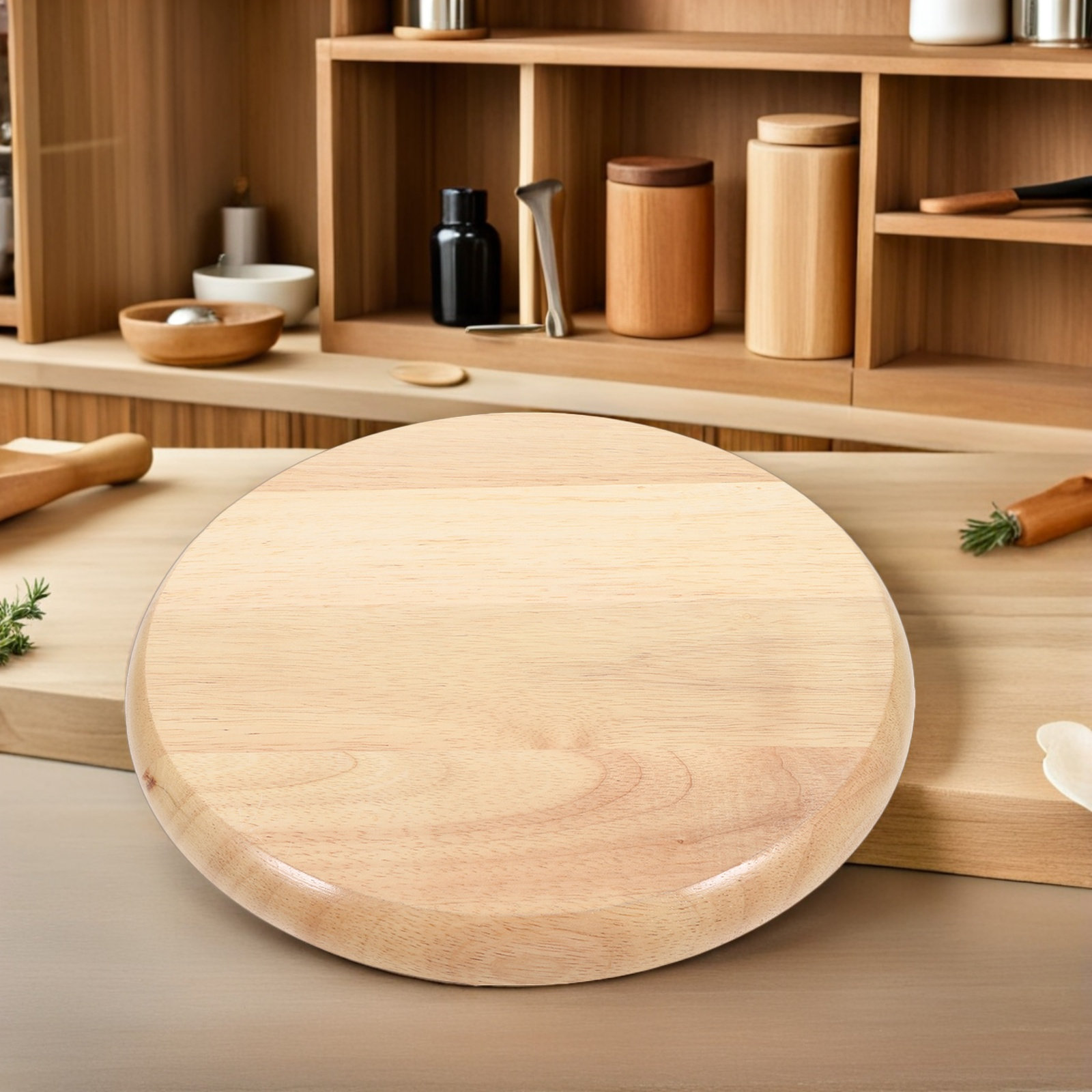 2 stuks ronde massief houten k - Home Bar Stools recensie en prijs