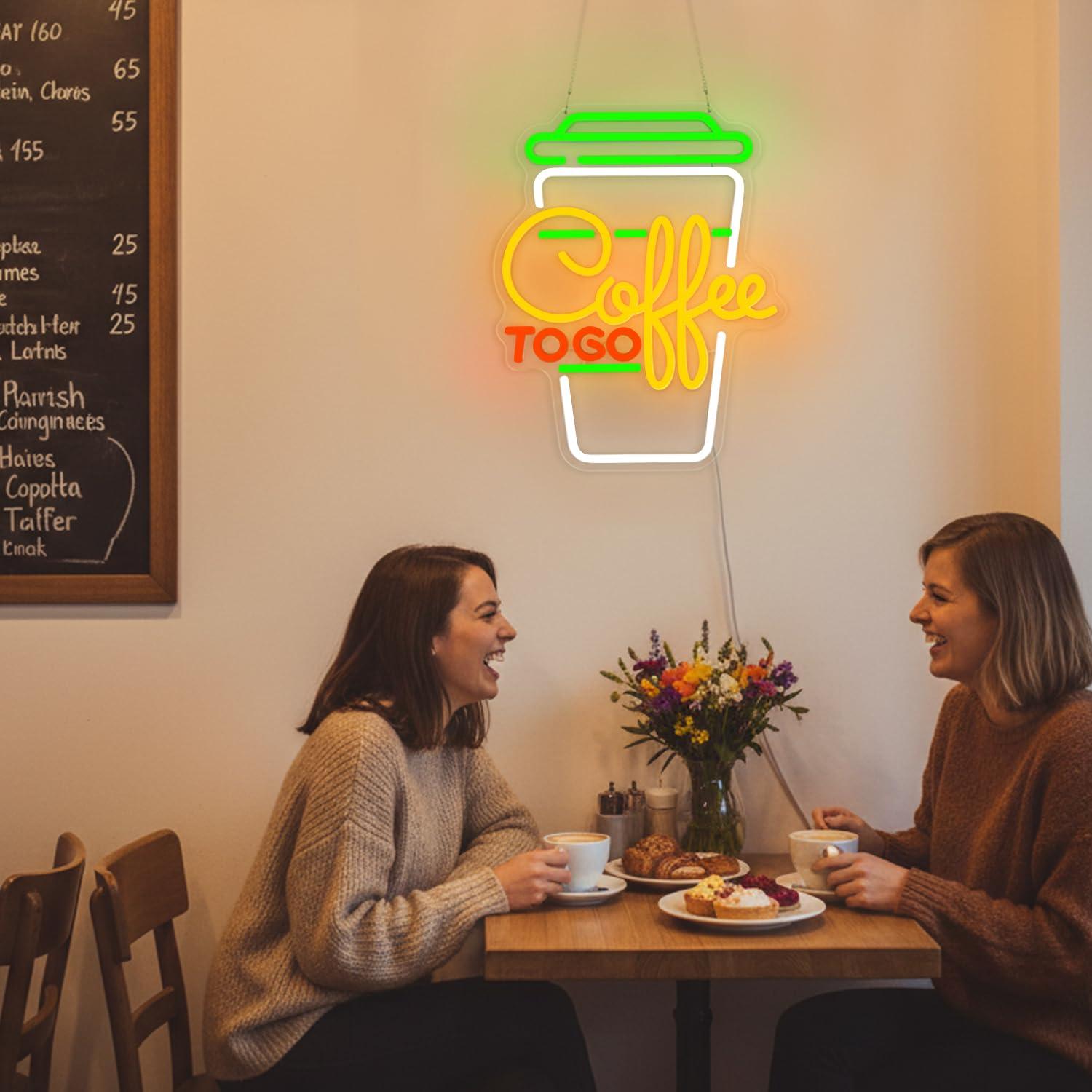 Koffie Neon Sign USB dimbare L - Home Bar Signs recensie en prijs