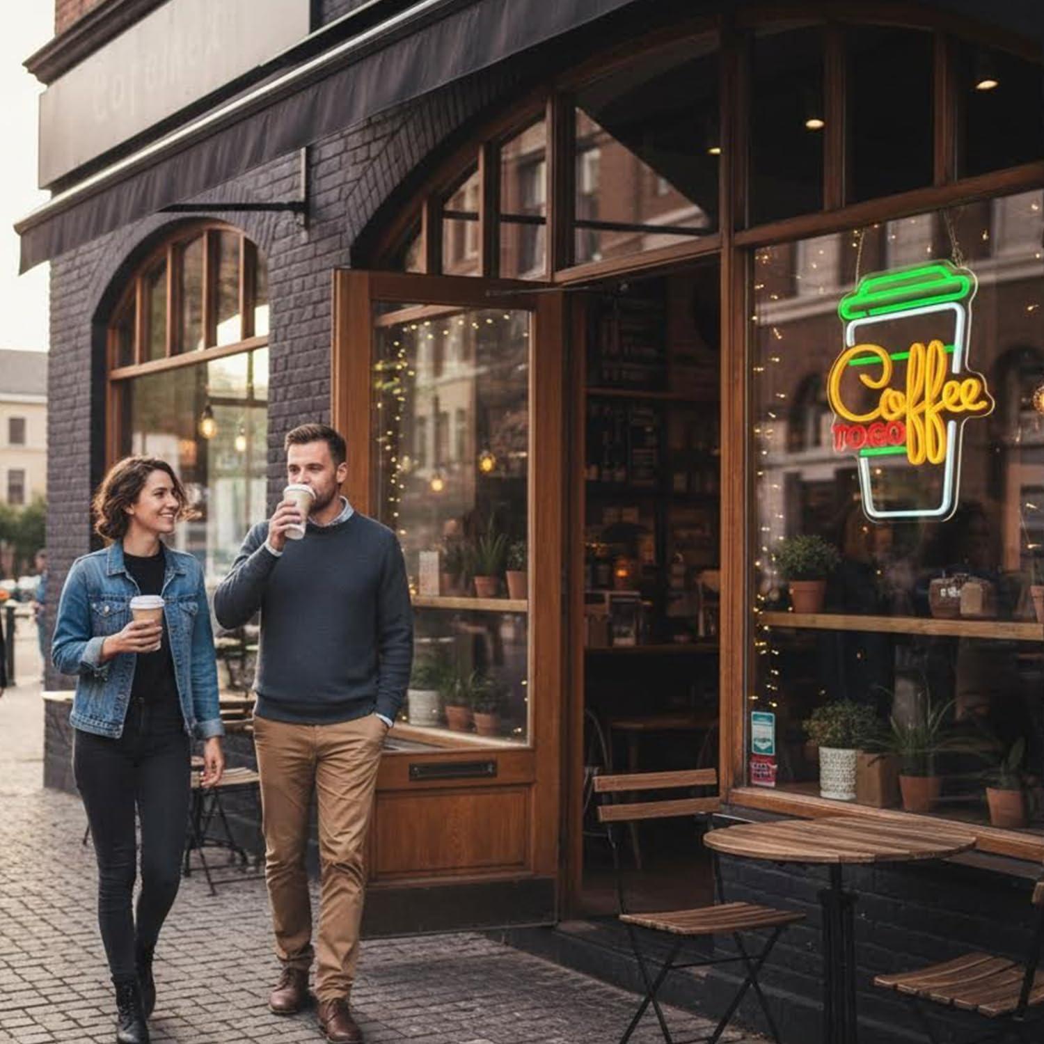 Koffie Neon Sign USB dimbare L - Home Bar Signs recensie en prijs
