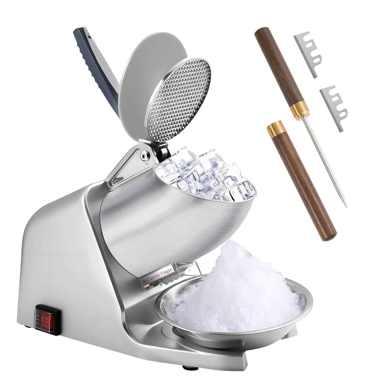 186lbs/h Dual Blade Ice Shaver - Ice Pick Pick recensie en prijs