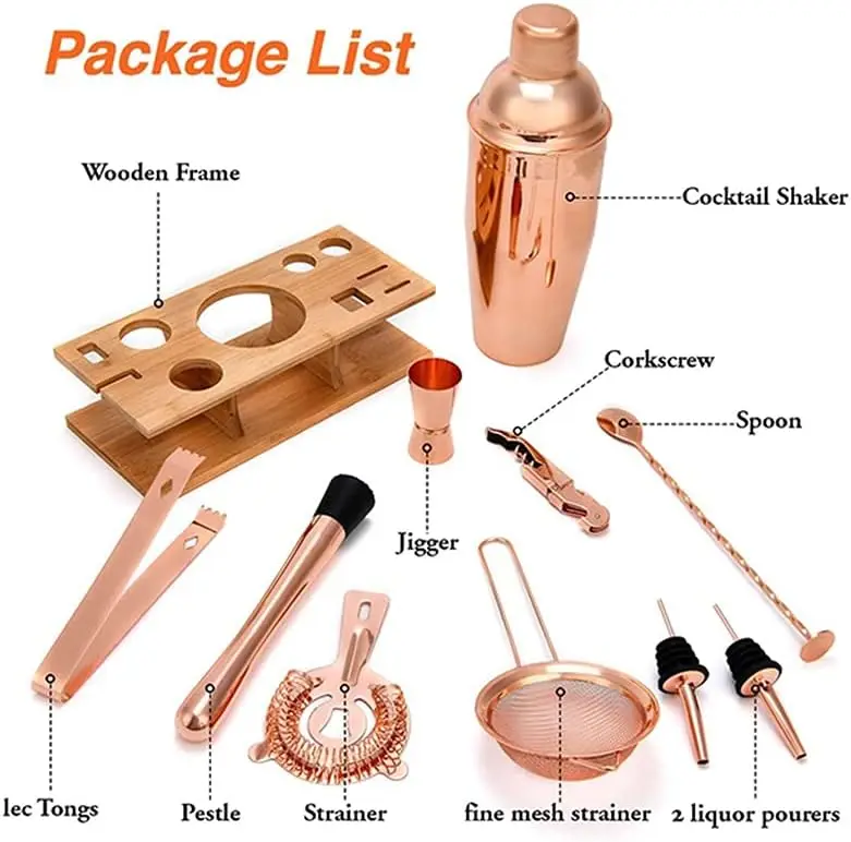 Bartender Kit 12-delige Boston - Boston Shaker Set recensie en prijs