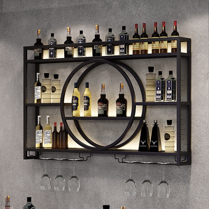 Wandgemonteerde wijnrek, barre - Home Bar And Cabinet recensie en prijs