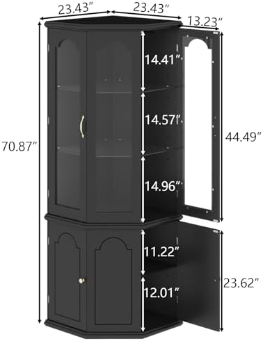 Hoekbar-kast met LED-verlichti - Home Bar And Cabinet recensie en prijs
