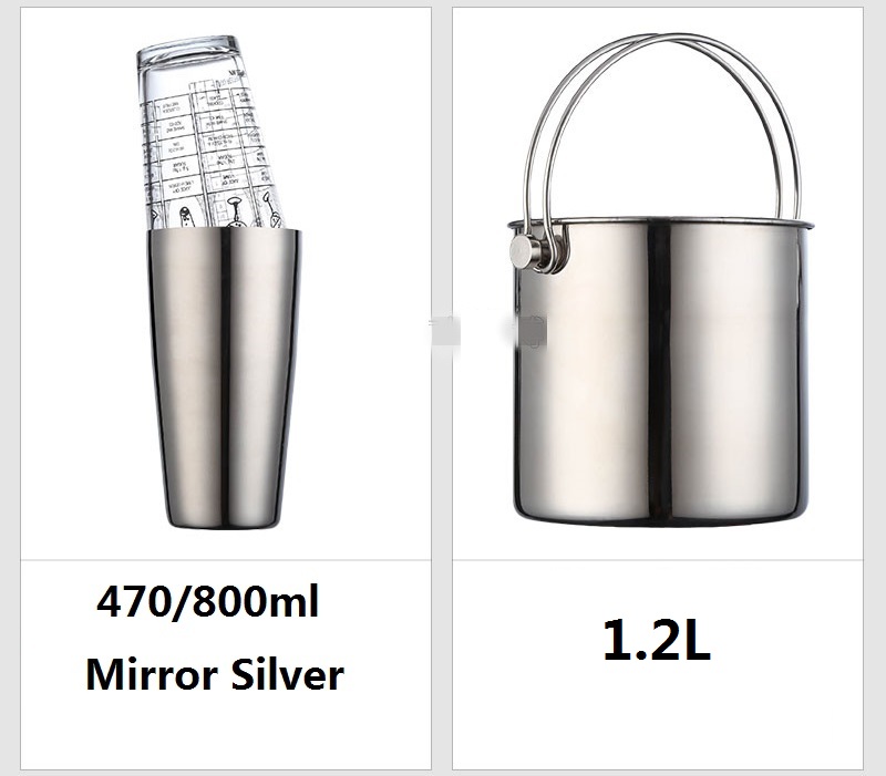 Cocktailshaker Barset RVS Loun - Boston Shaker Set recensie en prijs