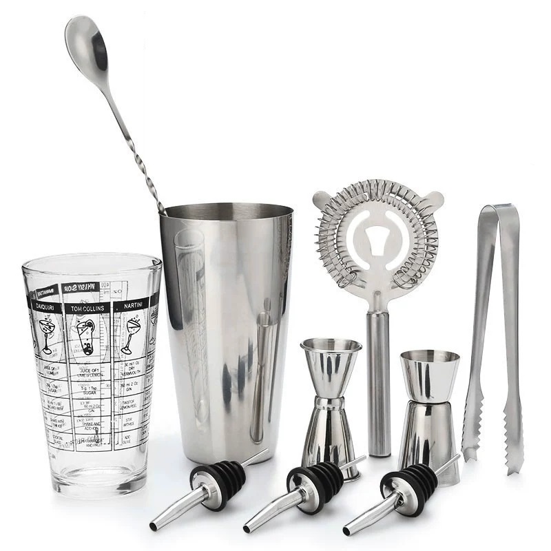 Cocktailshaker Barset RVS Loun - Boston Shaker Set recensie en prijs