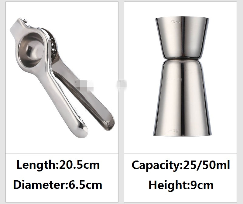 Cocktailshaker Barset RVS Loun - Boston Shaker Set recensie en prijs