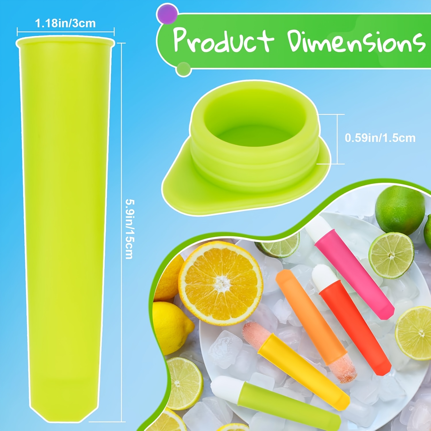 6 stuks herbruikbare siliconen - Citrus Juicer Bar recensie en prijs