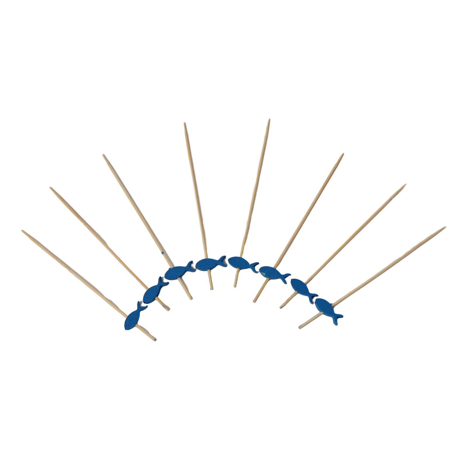 Blauwe visvormige cocktailprik - Ice Pick Pick recensie en prijs