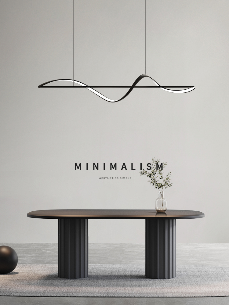 Moderne Minimalisme Curve Led  - Home Bar Word recensie en prijs
